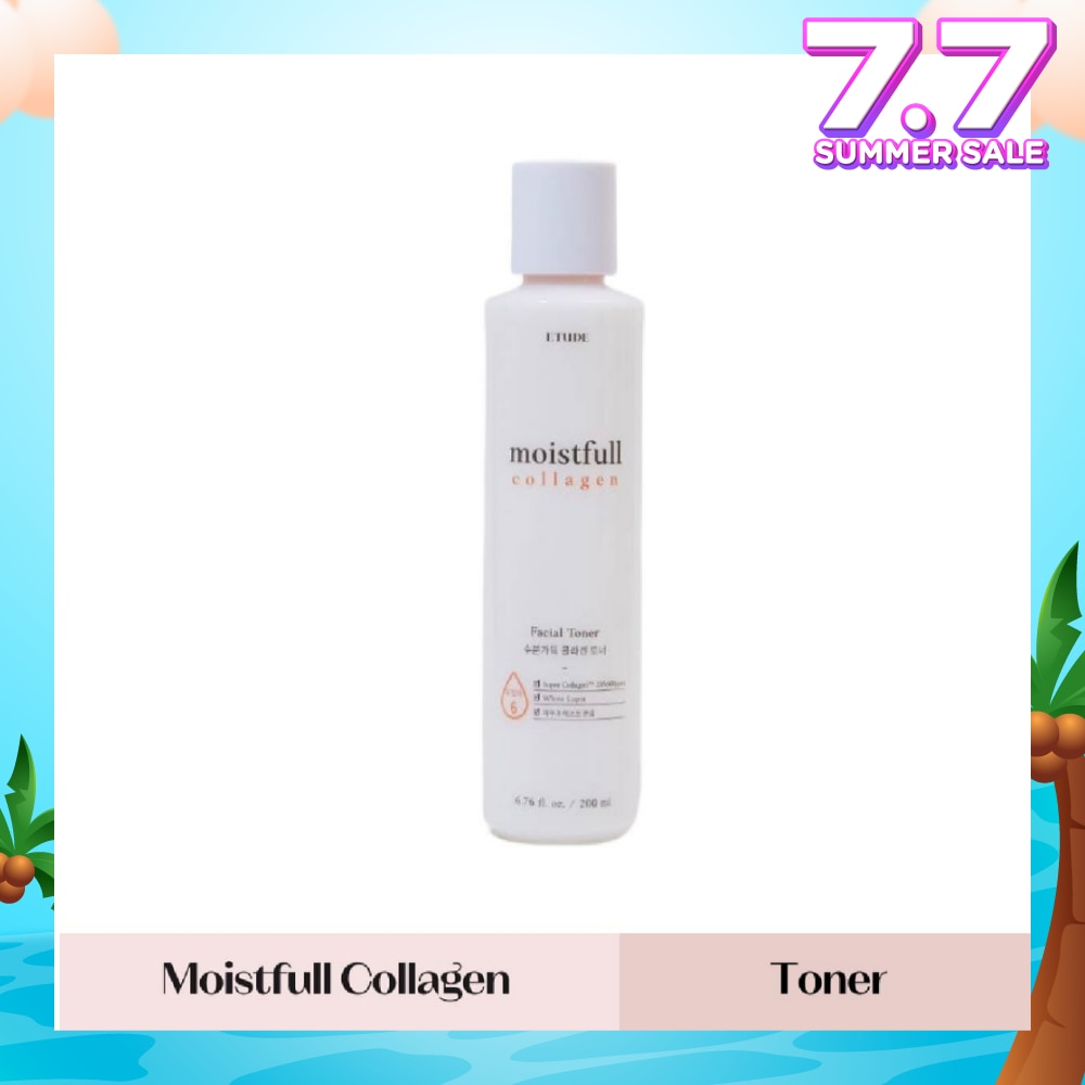 Moistfull Collagen Toner (Watery Essence Texture Delivers An Instant Moisture And Hydration To The Skin) 200ml