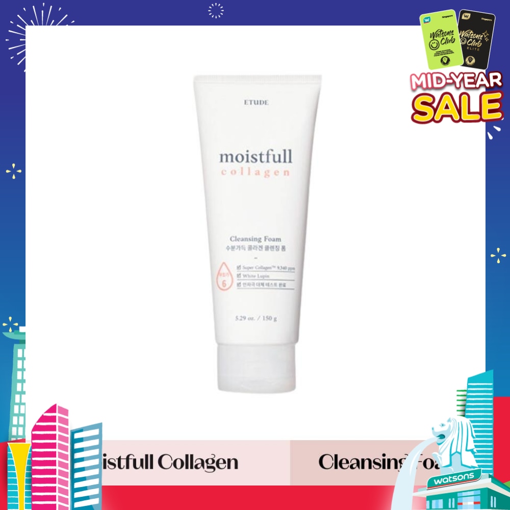 Moistfull Collagen Cleansing Foam (Moisturizing And Nourishing Cleansing Foam) 150g