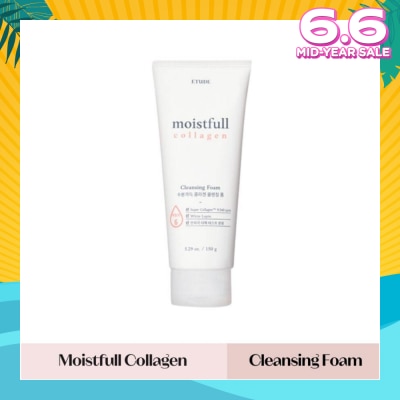 ETUDE Moistfull Collagen Cleansing Foam (Moisturizing And Nourishing Cleansing Foam) 150g