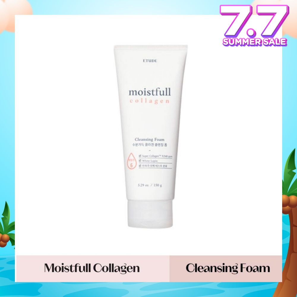 Moistfull Collagen Cleansing Foam (Moisturizing And Nourishing Cleansing Foam) 150g