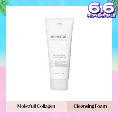 ETUDE Moistfull Collagen Cleansing Foam (Moisturizing And Nourishing Cleansing Foam) 150g