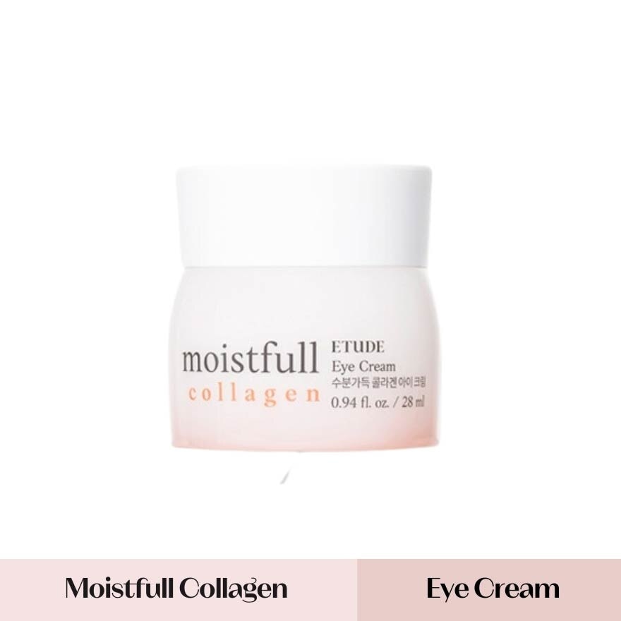 Moistfull Collagen Eye Cream (Daily Moisturizing Eye Cream For Sensitive Skin Around The Eyes) 28ml