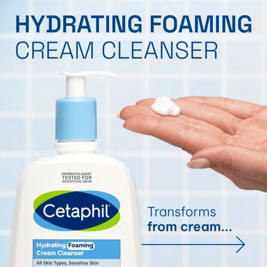 Hydrating Foaming Cream Cleanser (For Normal To Dry, Sensitive Skin With Prebiotic Aloe) 473ml