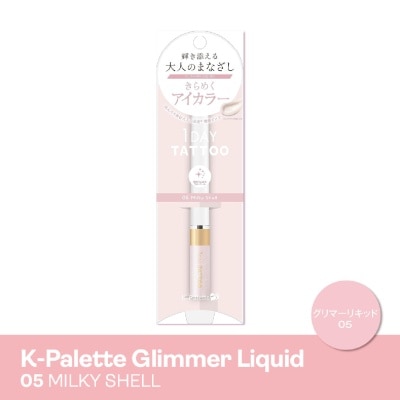 K-PALETTE - 1 Day Tattoo Glimmer Liquid #05 Milky Shell 20g image