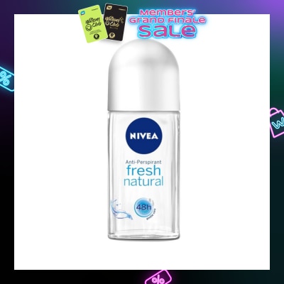 NIVEA Nivea Fresh Natural Deodorant Roll-On (F) 50ml