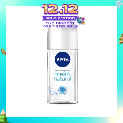 NIVEA Nivea Fresh Natural Deodorant Roll-On (F) 50ml