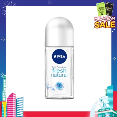 NIVEA Nivea Fresh Natural Deodorant Roll-On (F) 50ml