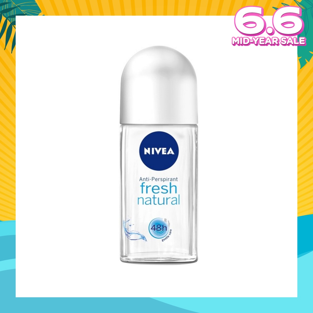 Nivea Fresh Natural Deodorant Roll-On (F) 50ml