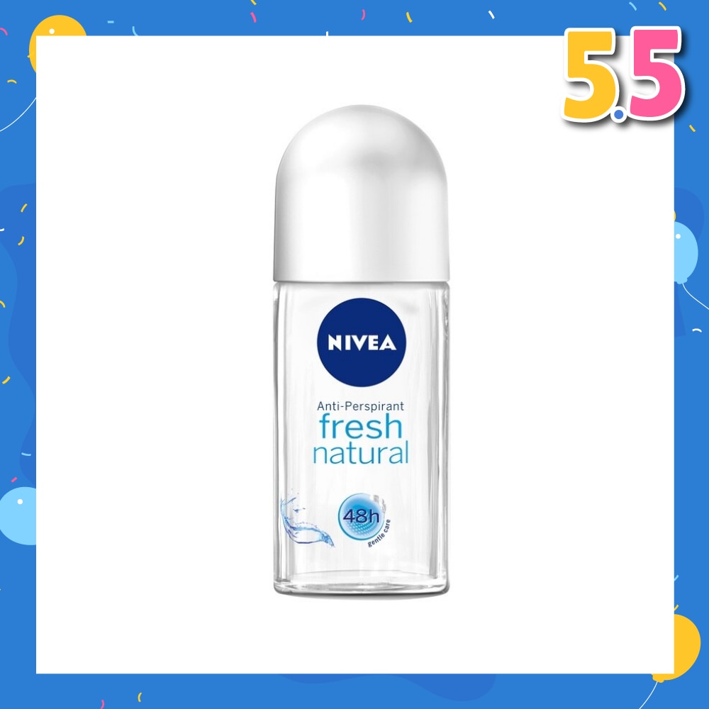 Nivea Fresh Natural Deodorant Roll-On (F) 50ml