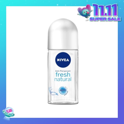 NIVEA Nivea Fresh Natural Deodorant Roll-On (F) 50ml