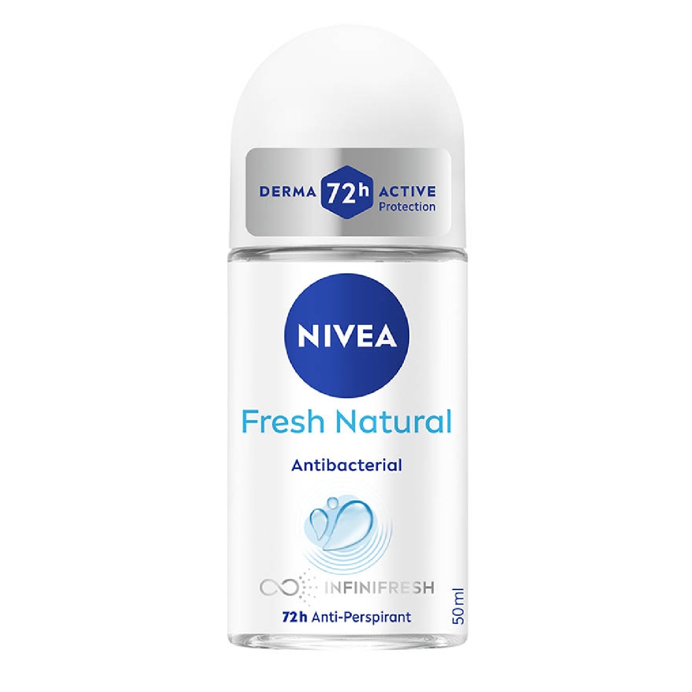 Nivea Fresh Natural Deodorant Roll-On (F) 50ml