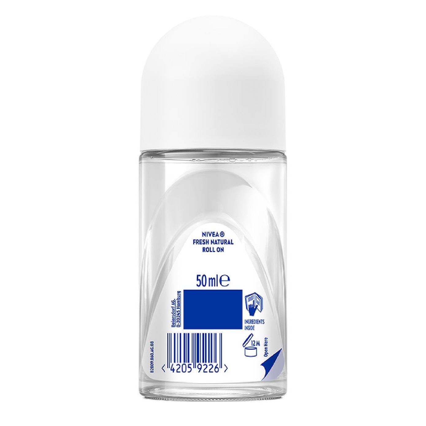 Nivea Fresh Natural Deodorant Roll-On (F) 50ml