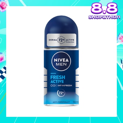 NIVEA Men Fresh Active Roll-On Deodorant 50ml