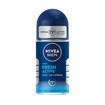 NIVEA Men Fresh Active Roll-On Deodorant 50ml