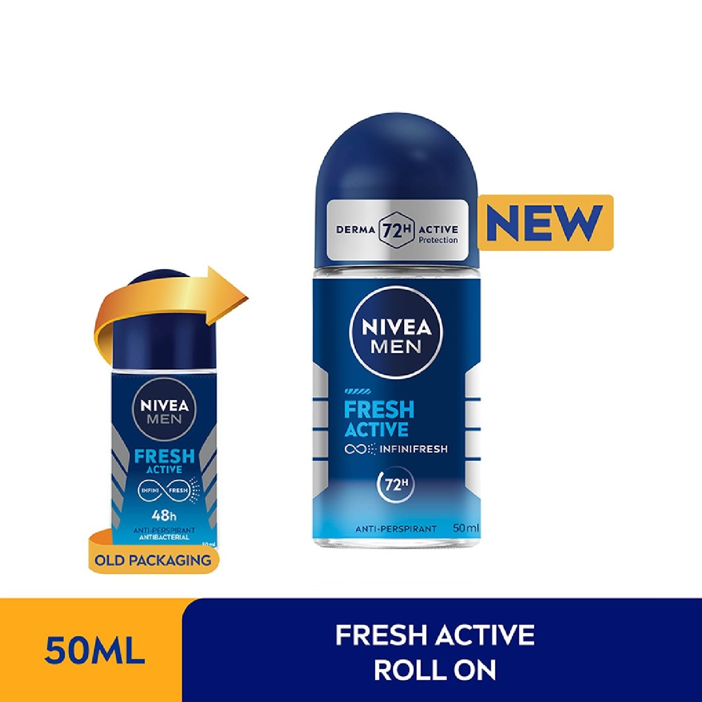 Men Fresh Active Roll-On Deodorant 50ml