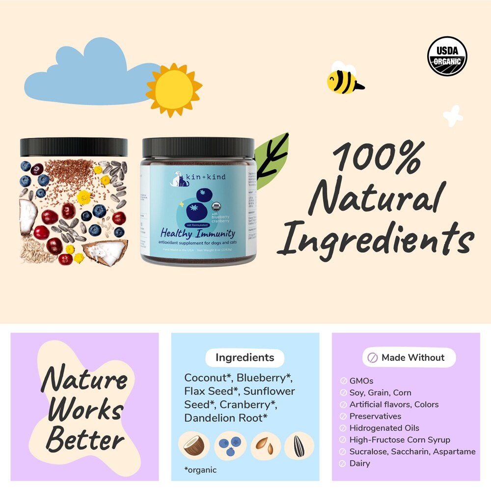 Healthy Immunity for Dog & Cat Supplement 226g