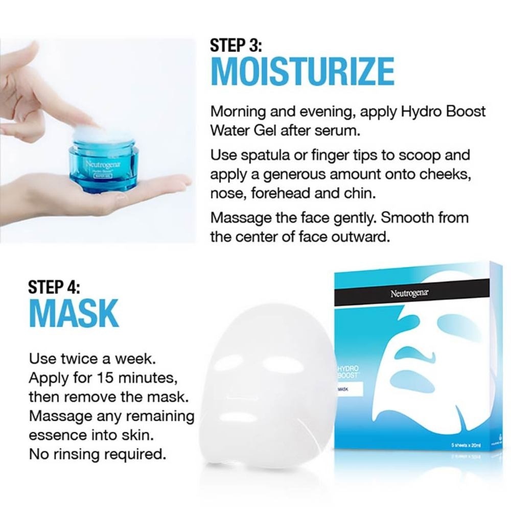 Hydro Boost Sheet Mask (For Dry & Sensitive Skin) 5s