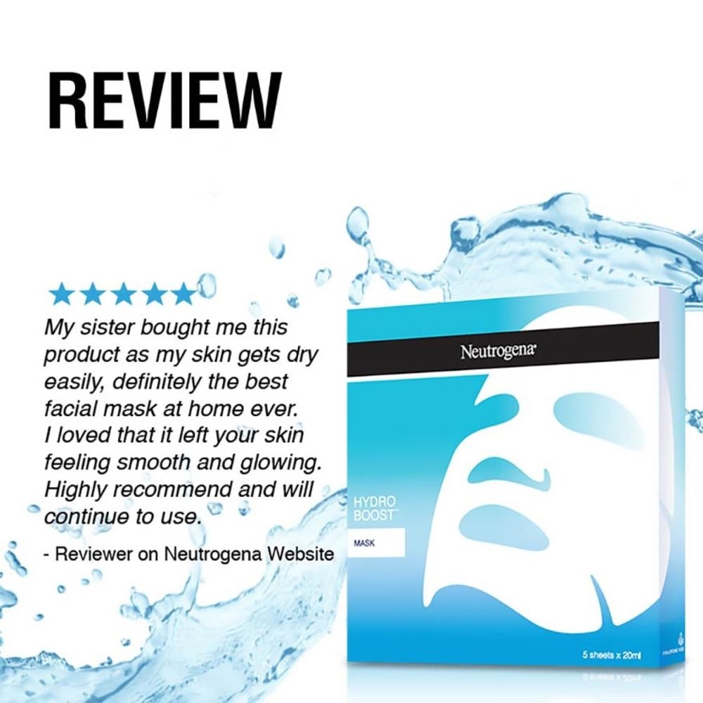 Hydro Boost Sheet Mask (For Dry & Sensitive Skin) 5s