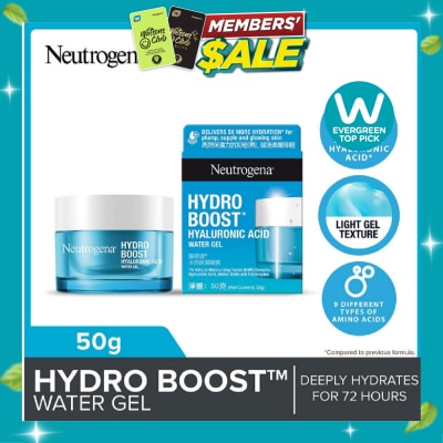 NEUTROGENA Hydro Boost Water Gel Moisturizer (For All Skin Types) 50g image
