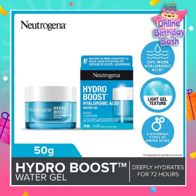 NEUTROGENA Hydro Boost Water Gel Moisturizer (For All Skin Types) 50g
