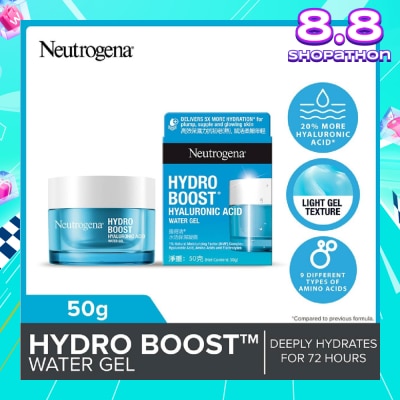 NEUTROGENA Hydro Boost Water Gel Moisturizer (For All Skin Types) 50g