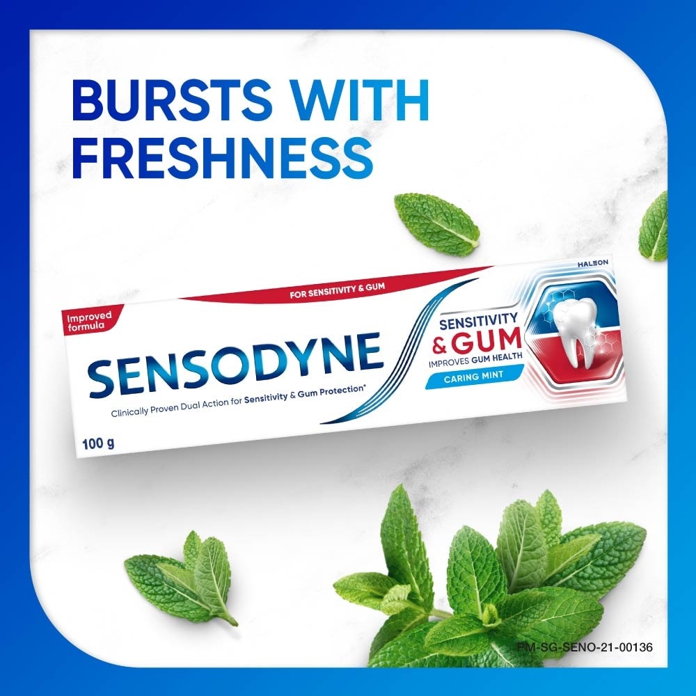 Sensitive Teeth Oral Care Toothpaste Sensitivity and Gum (Dental Sensitivity Relief) 100g