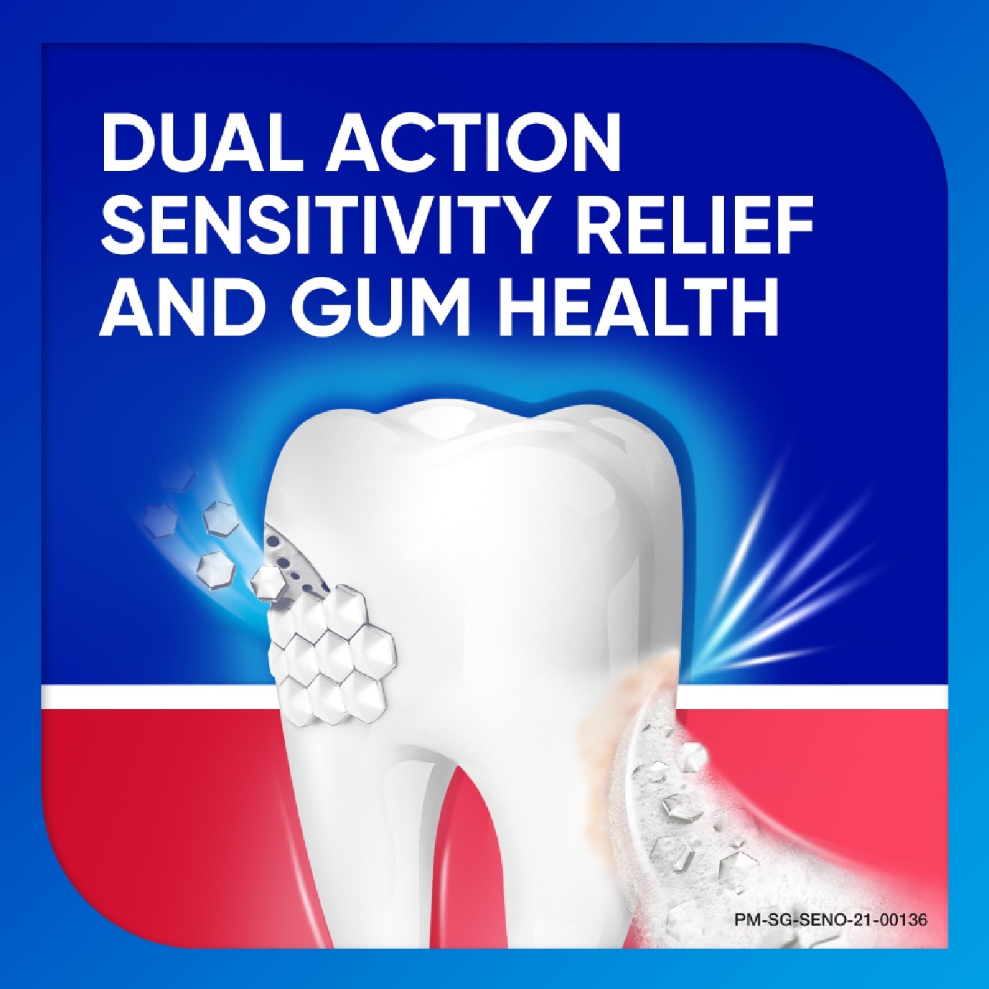 Sensitive Teeth Oral Care Toothpaste Sensitivity and Gum Whitening (Dental Sensitivity Relief) 100g image