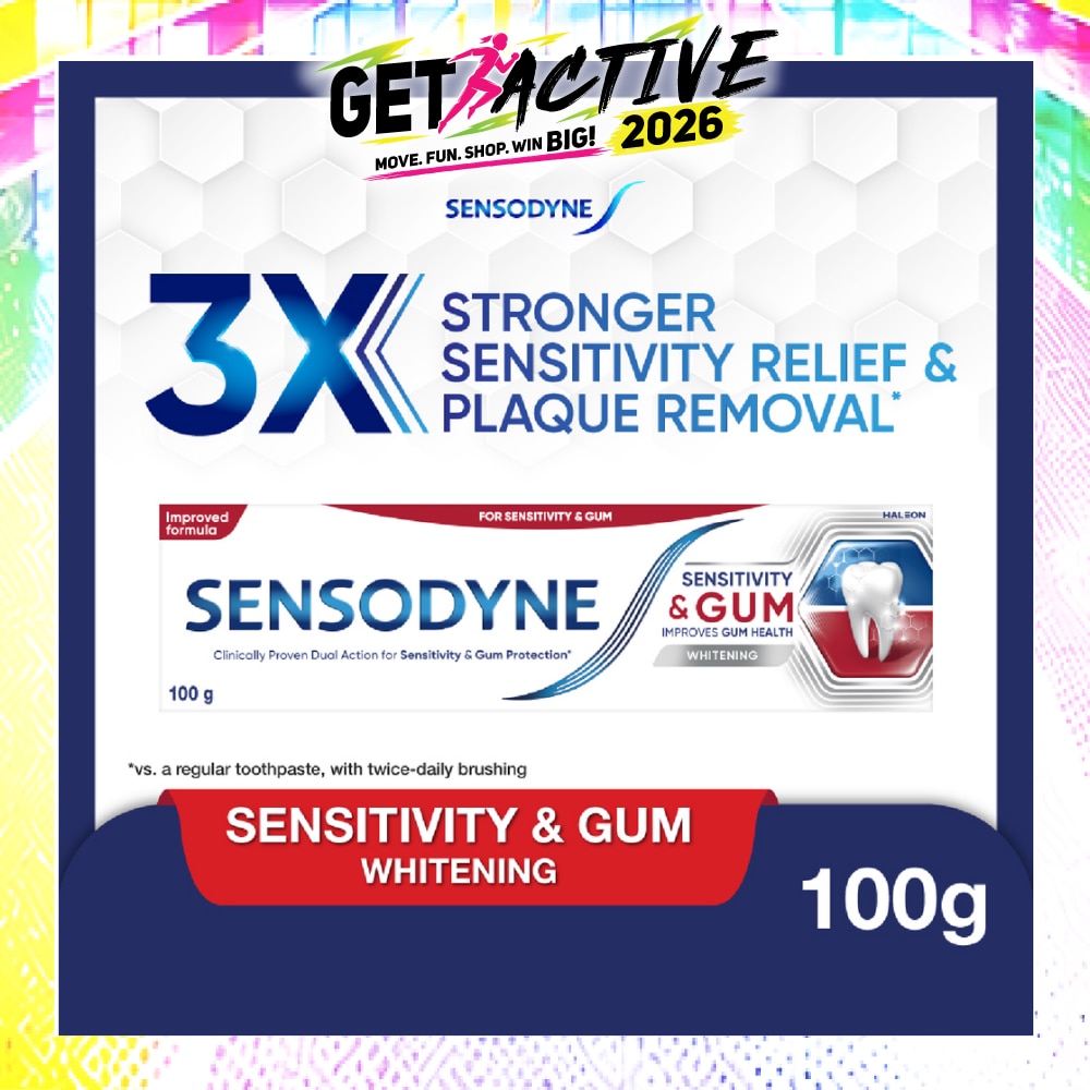 Sensitive Teeth Oral Care Toothpaste Sensitivity and Gum Whitening (Dental Sensitivity Relief) 100g image