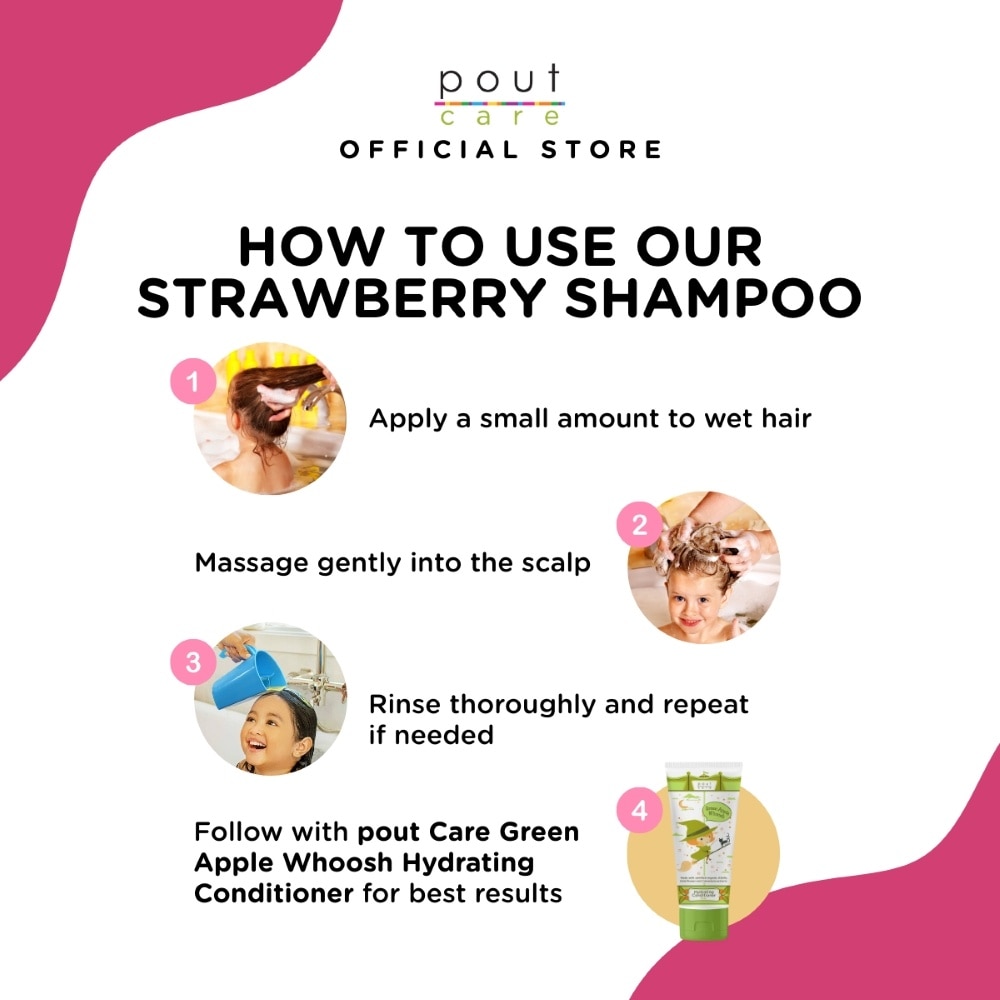 Strawberry Magic Natural Shampoo 250ml