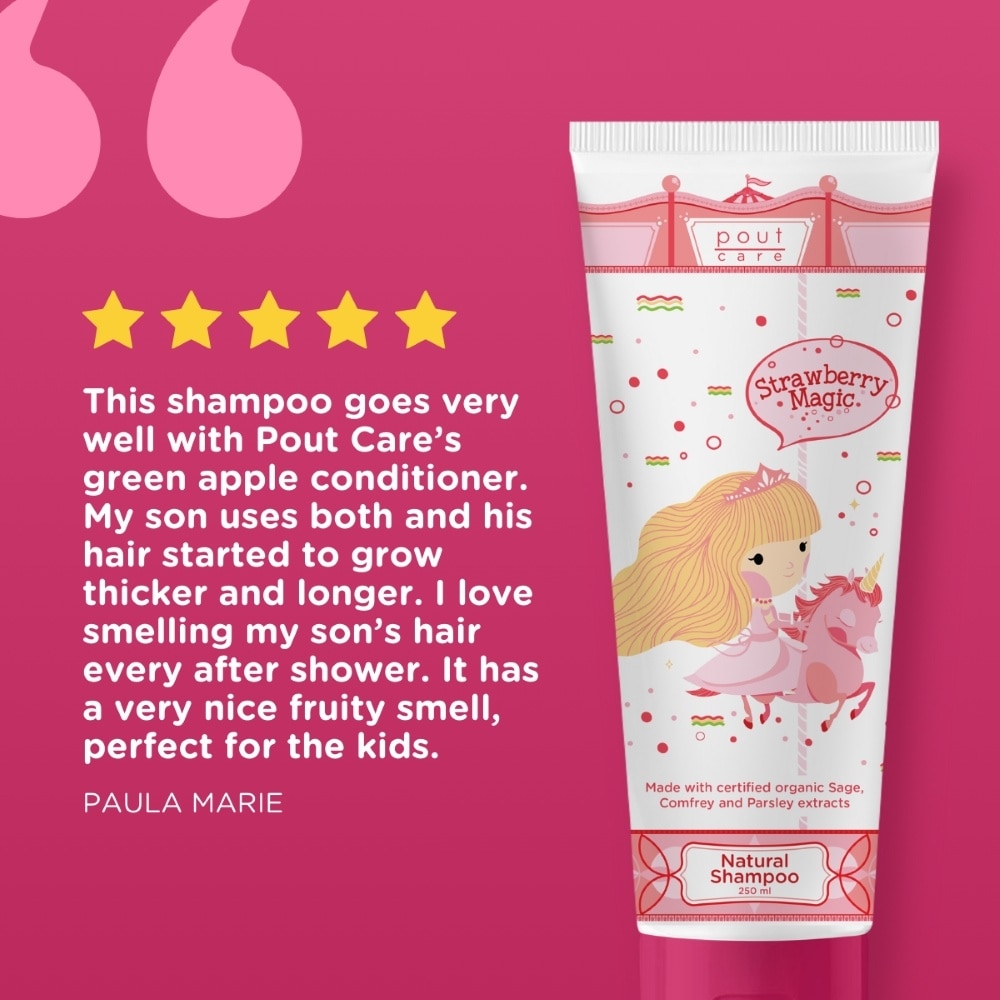 Strawberry Magic Natural Shampoo 250ml