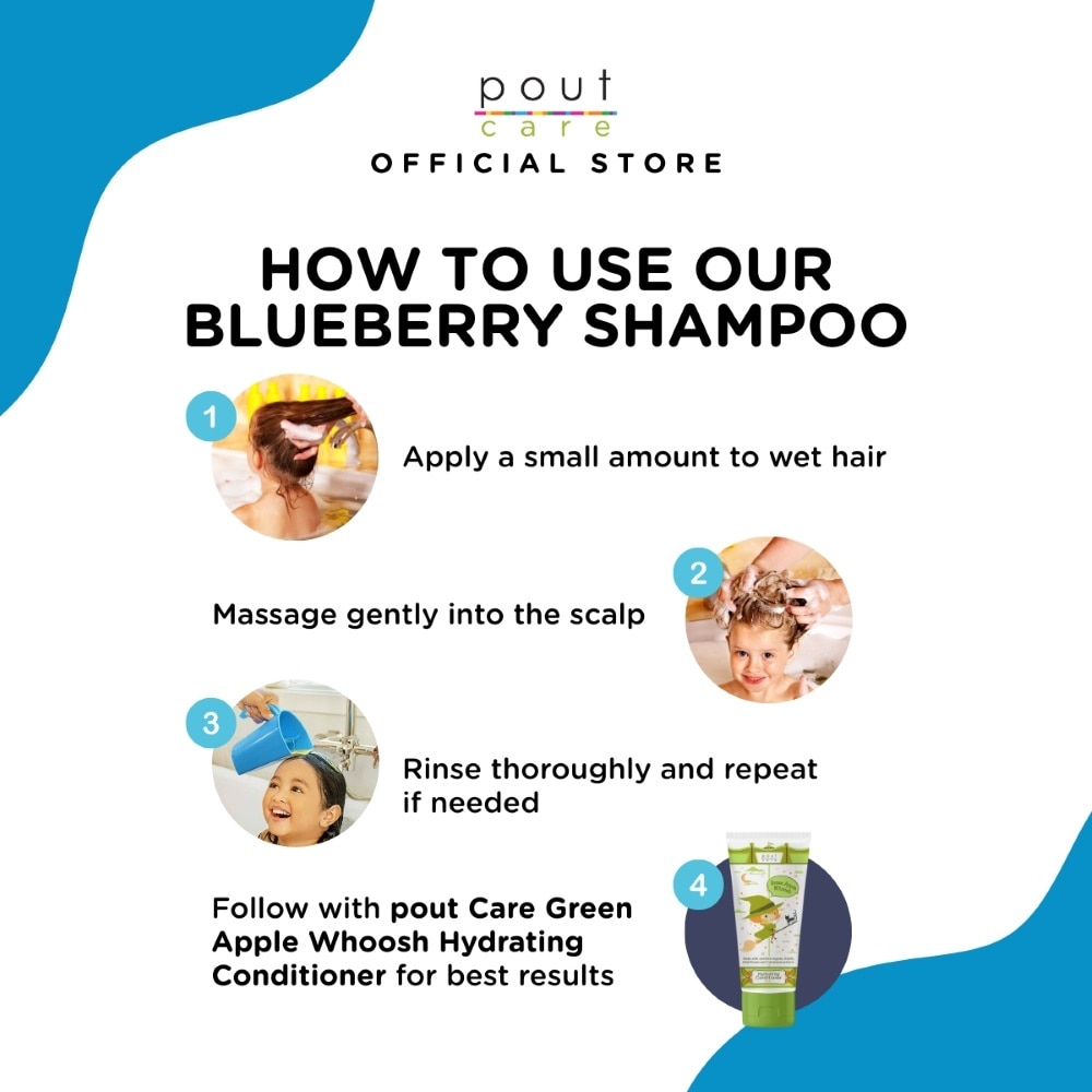 Blueberry Potion Natural Shampoo 250ml
