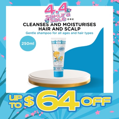 POUT CARE - Blueberry Potion Natural Shampoo 250ml