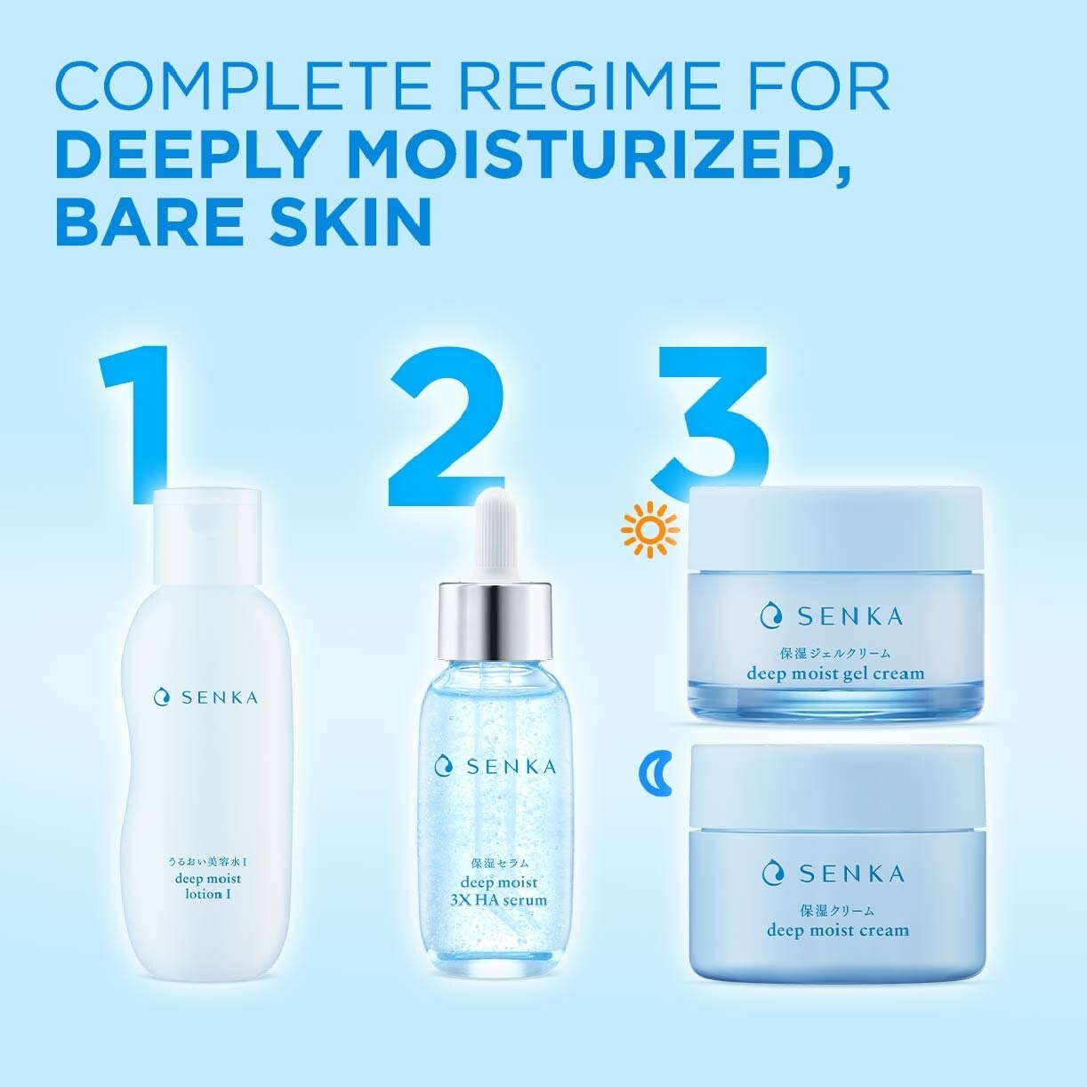 SENKA Deep Moist Gel Cream 50ml | Face | Watsons Singapore