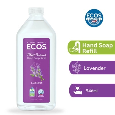 ECOS Hypoallergenic Plant Powered Hand Soap Refill (Lavender) 946ml