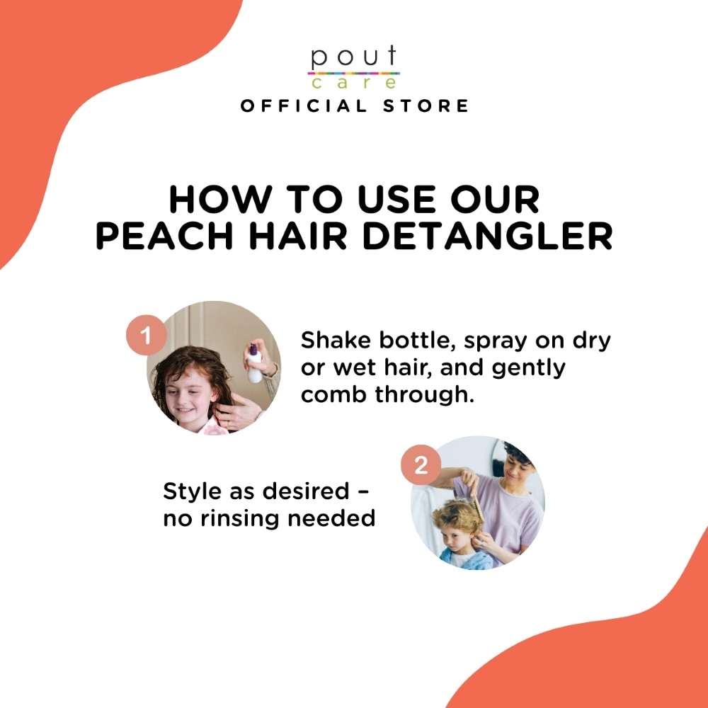 Peaches & Cream Natural Hair Detangler 200ml