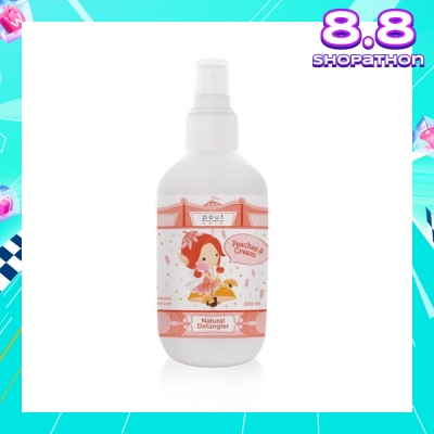 POUT CARE Peaches & Cream Natural Detangler 200ml