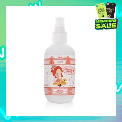 POUT CARE Peaches & Cream Natural Detangler 200ml