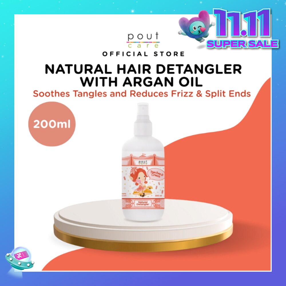 Peaches & Cream Natural Hair Detangler 200ml