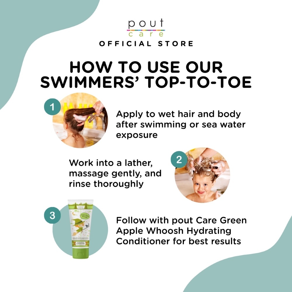 Grapefruit Island Swimmers' Top-to-Toe 2-In-1 Hair And Body Wash 250ml