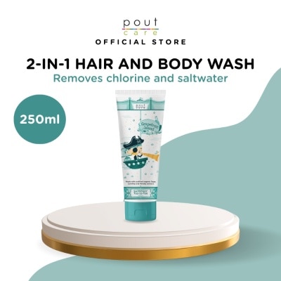 POUT CARE Grapefruit Island Swimmers' Top-to-Toe 2-In-1 Hair And Body Wash 250ml