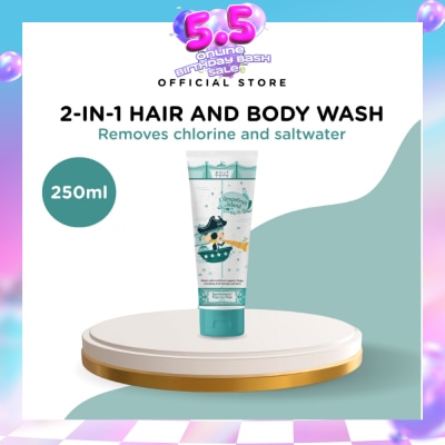 POUT CARE - Grapefruit Island Swimmers' Top-to-Toe 2-In-1 Hair And Body Wash 250ml