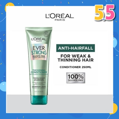 L'OREAL PARIS HAIR EXPERT EverStrong Thickening Sulfate-free Conditioner (For Weak & Thinning Hair) 250ml