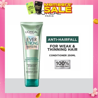 LOREAL PARIS HAIR EXPERT EverStrong Thickening Sulfate-free Conditioner (For Weak & Thinning Hair) 250ml
