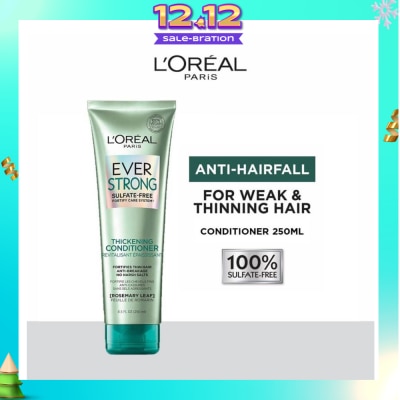 LOREAL PARIS HAIR EXPERT EverStrong Thickening Sulfate-free Conditioner (For Weak & Thinning Hair) 250ml