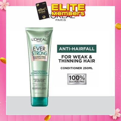 LOREAL PARIS HAIR EXPERT EverStrong Thickening Sulfate-free Conditioner (For Weak & Thinning Hair) 250ml