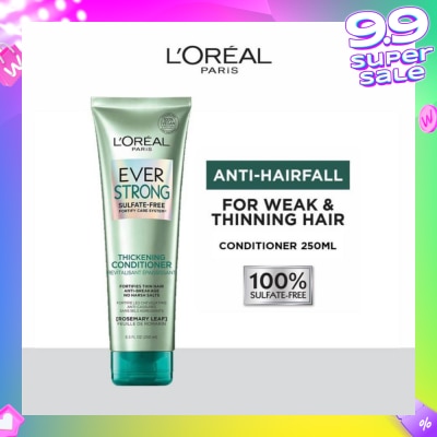 LOREAL PARIS HAIR EXPERT EverStrong Thickening Sulfate-free Conditioner (For Weak & Thinning Hair) 250ml
