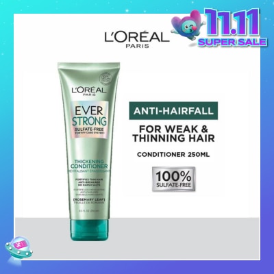LOREAL PARIS HAIR EXPERT EverStrong Thickening Sulfate-free Conditioner (For Weak & Thinning Hair) 250ml