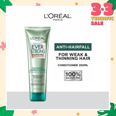 L'OREAL PARIS HAIR EXPERT EverStrong Thickening Sulfate-free Conditioner (For Weak & Thinning Hair) 250ml