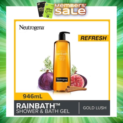 NEUTROGENA - Rainbath Refreshing Shower And Bath Gel Gold Lush For Spa-Like Indulgence 946ml