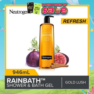 NEUTROGENA - Rainbath Refreshing Shower And Bath Gel Gold Lush For Spa-Like Indulgence 946ml